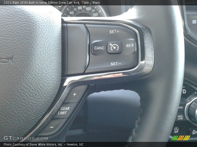 Tank / Black 2021 Ram 1500 Built to Serve Edition Crew Cab 4x4