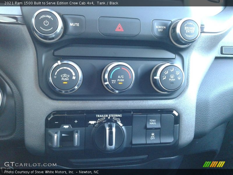 Tank / Black 2021 Ram 1500 Built to Serve Edition Crew Cab 4x4