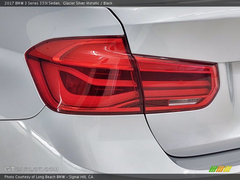 Glacier Silver Metallic / Black 2017 BMW 3 Series 330i Sedan