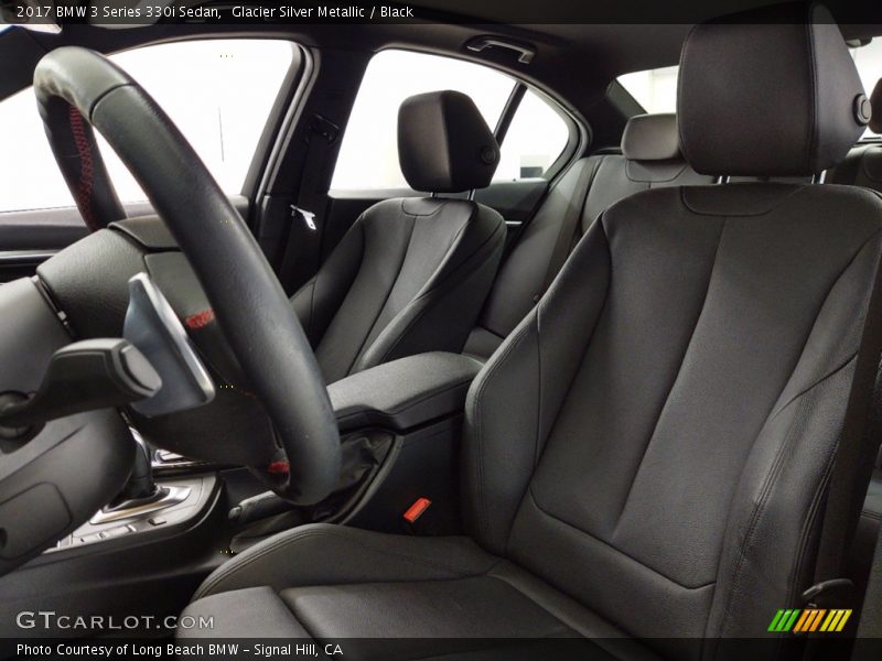 Glacier Silver Metallic / Black 2017 BMW 3 Series 330i Sedan