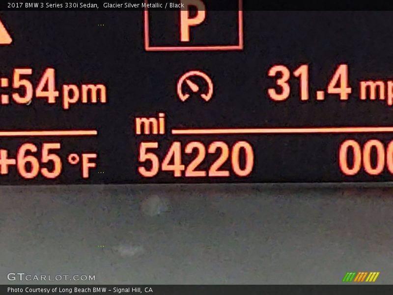 Glacier Silver Metallic / Black 2017 BMW 3 Series 330i Sedan