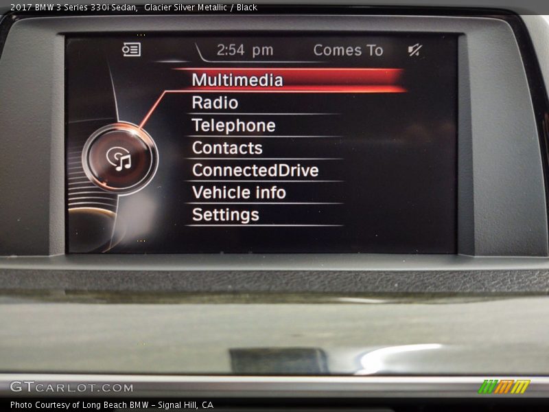 Glacier Silver Metallic / Black 2017 BMW 3 Series 330i Sedan