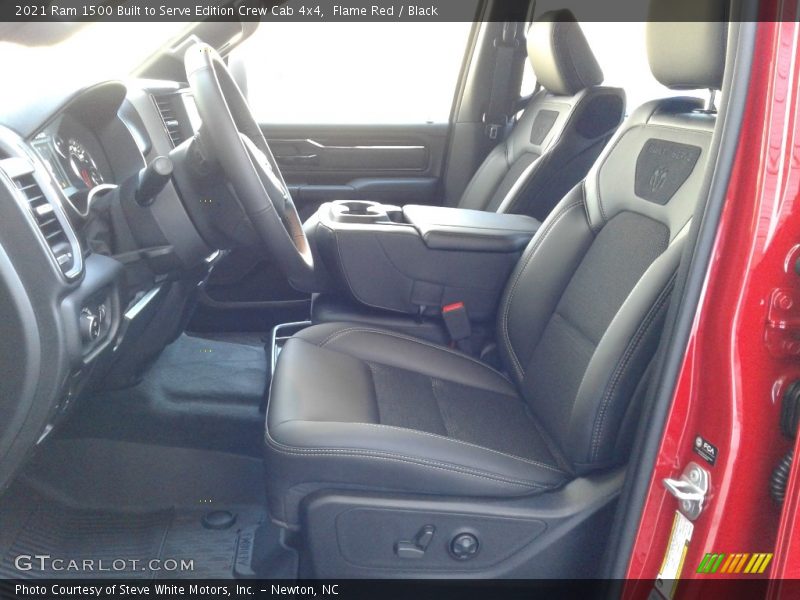 Flame Red / Black 2021 Ram 1500 Built to Serve Edition Crew Cab 4x4