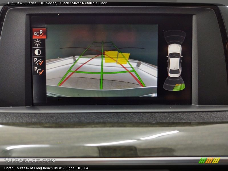 Glacier Silver Metallic / Black 2017 BMW 3 Series 330i Sedan