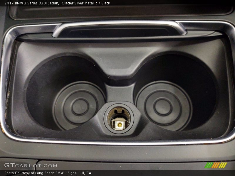 Glacier Silver Metallic / Black 2017 BMW 3 Series 330i Sedan