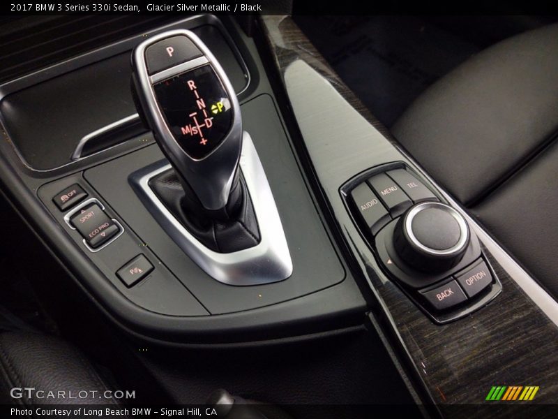Glacier Silver Metallic / Black 2017 BMW 3 Series 330i Sedan