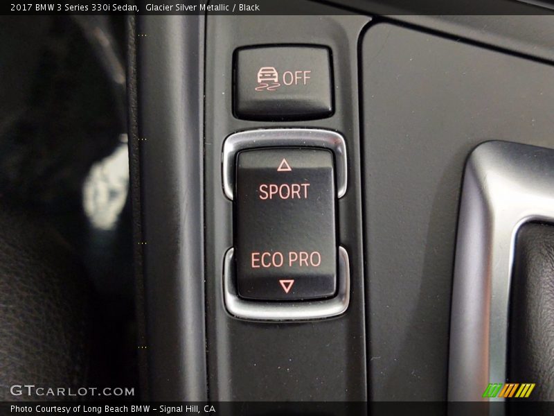 Glacier Silver Metallic / Black 2017 BMW 3 Series 330i Sedan