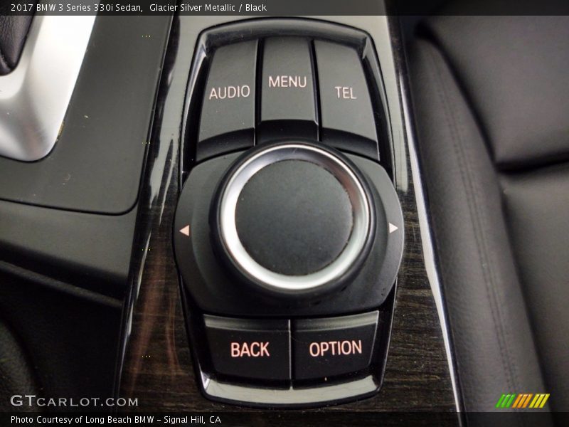 Glacier Silver Metallic / Black 2017 BMW 3 Series 330i Sedan