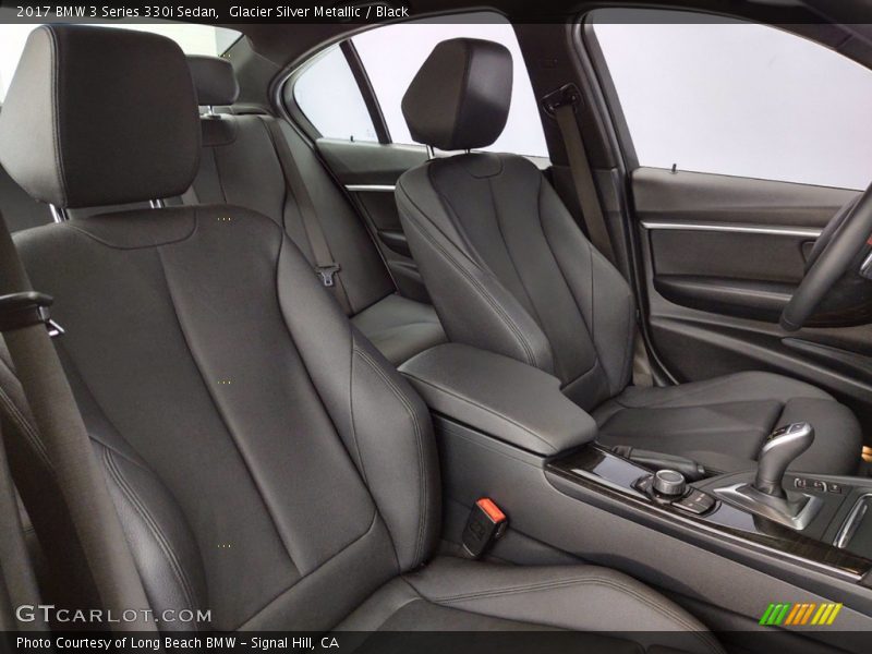 Glacier Silver Metallic / Black 2017 BMW 3 Series 330i Sedan