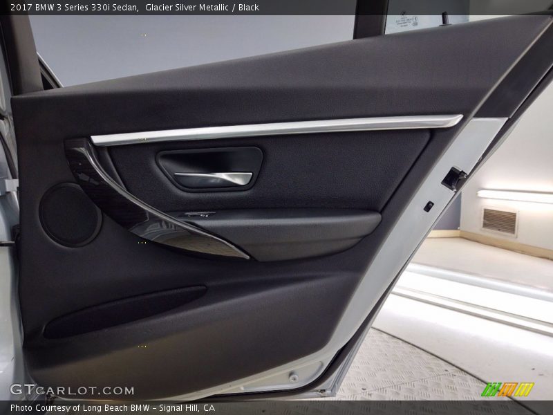 Glacier Silver Metallic / Black 2017 BMW 3 Series 330i Sedan