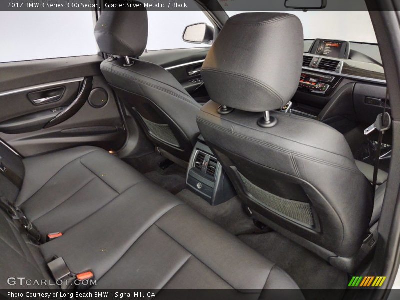 Glacier Silver Metallic / Black 2017 BMW 3 Series 330i Sedan