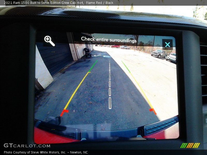 Flame Red / Black 2021 Ram 1500 Built to Serve Edition Crew Cab 4x4