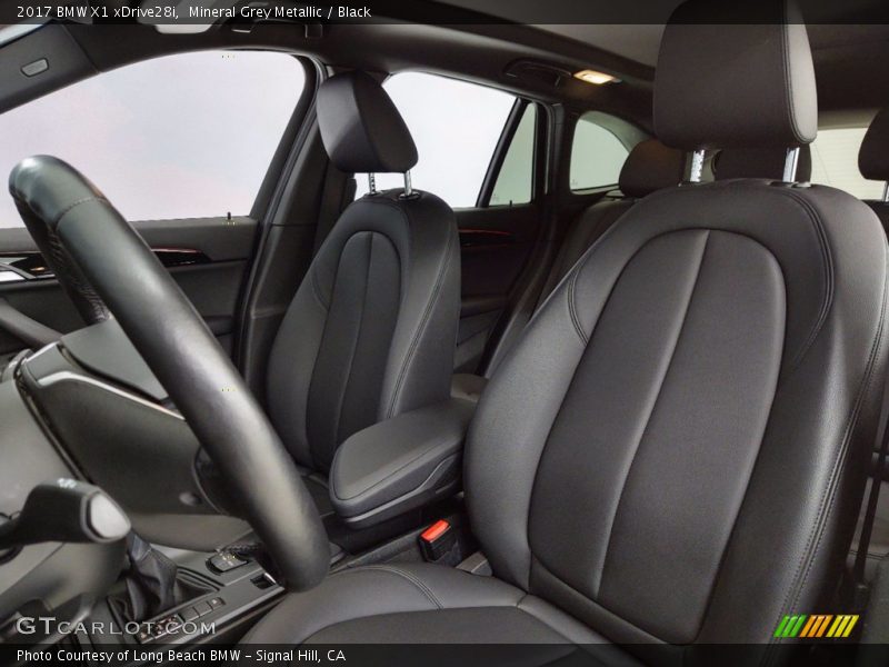 Mineral Grey Metallic / Black 2017 BMW X1 xDrive28i