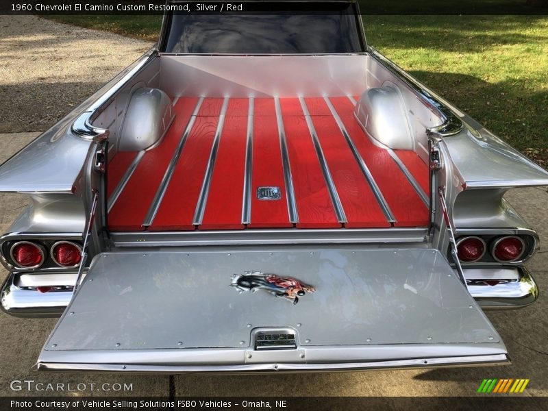 Silver / Red 1960 Chevrolet El Camino Custom Restomod