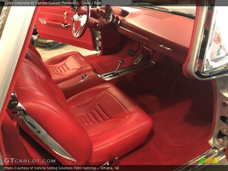 Front Seat of 1960 El Camino Custom Restomod