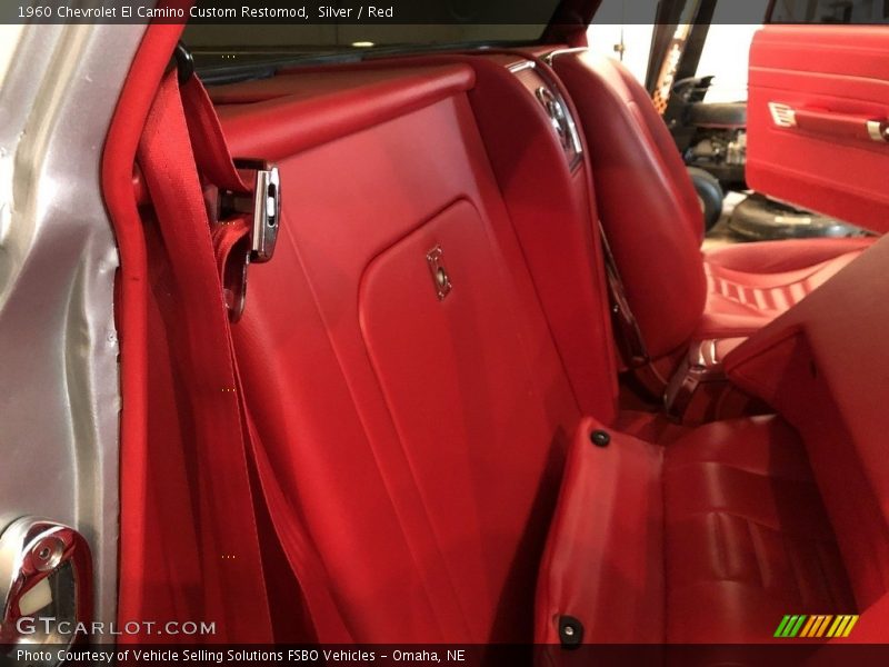 Silver / Red 1960 Chevrolet El Camino Custom Restomod