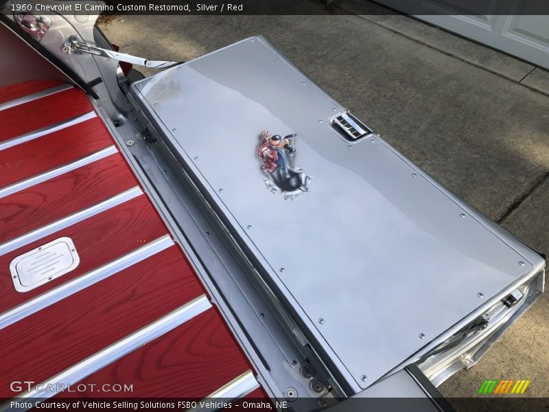 Silver / Red 1960 Chevrolet El Camino Custom Restomod