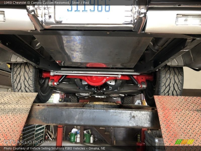 Silver / Red 1960 Chevrolet El Camino Custom Restomod