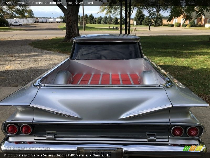 Silver / Red 1960 Chevrolet El Camino Custom Restomod