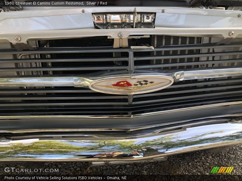 Silver / Red 1960 Chevrolet El Camino Custom Restomod