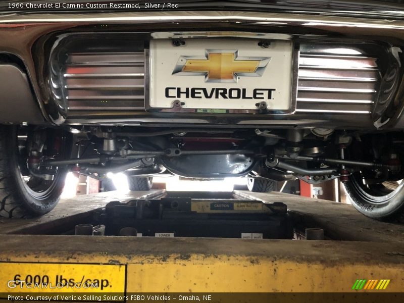 Silver / Red 1960 Chevrolet El Camino Custom Restomod