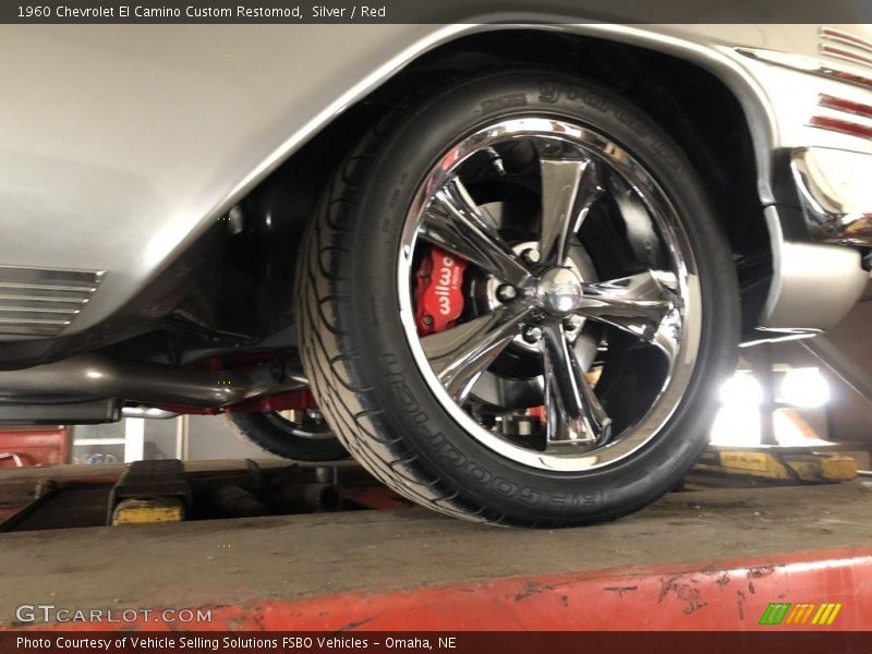 Silver / Red 1960 Chevrolet El Camino Custom Restomod