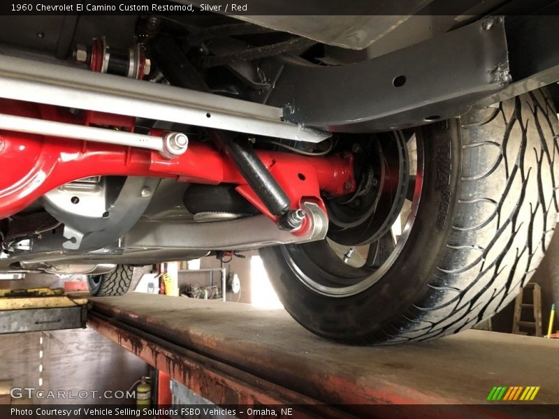 Silver / Red 1960 Chevrolet El Camino Custom Restomod
