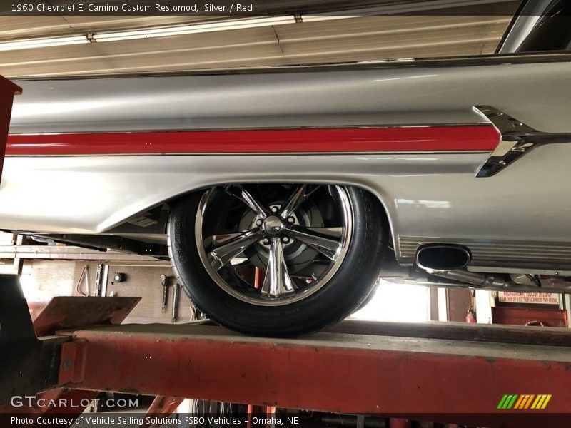 Silver / Red 1960 Chevrolet El Camino Custom Restomod