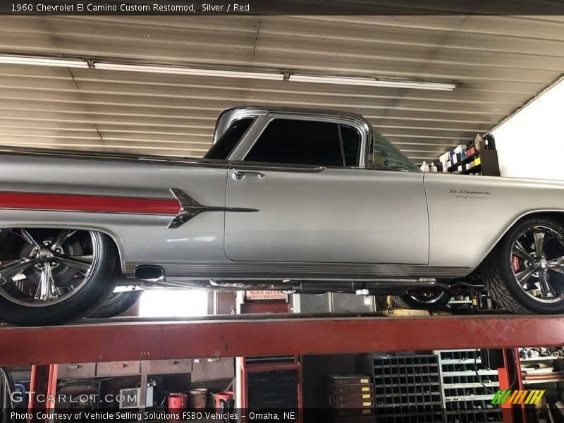 Silver / Red 1960 Chevrolet El Camino Custom Restomod