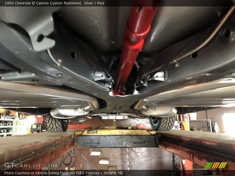 Silver / Red 1960 Chevrolet El Camino Custom Restomod