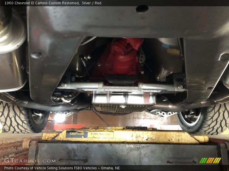 Silver / Red 1960 Chevrolet El Camino Custom Restomod