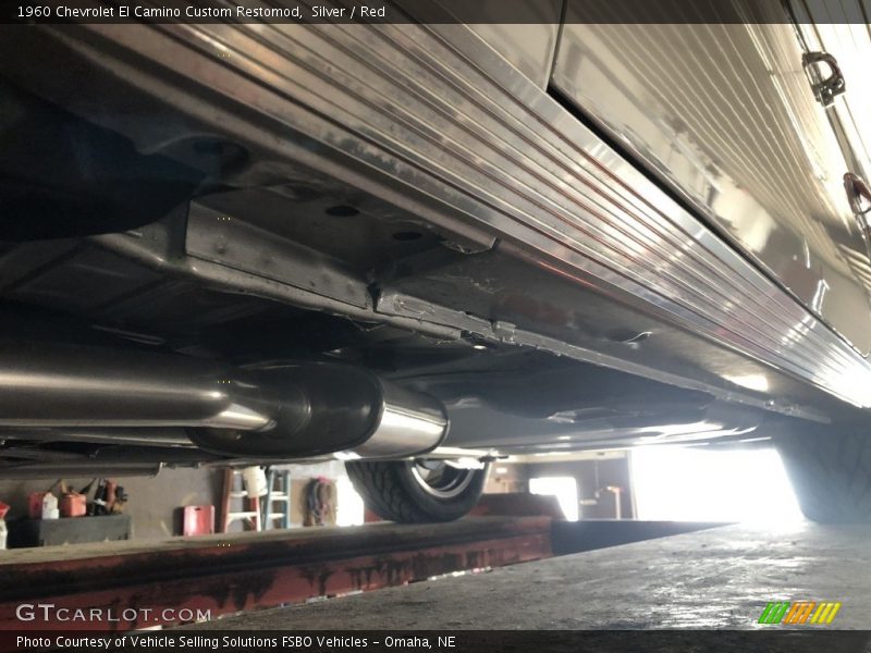Silver / Red 1960 Chevrolet El Camino Custom Restomod