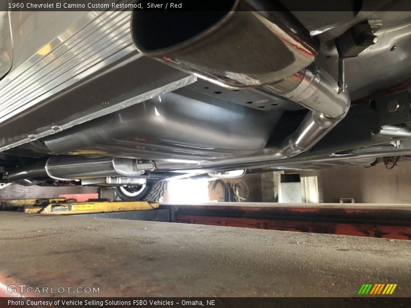 Silver / Red 1960 Chevrolet El Camino Custom Restomod