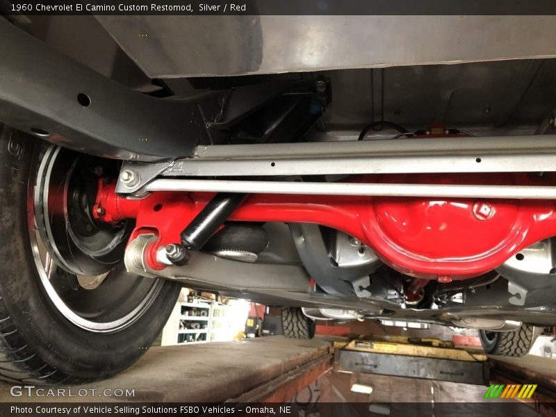 Silver / Red 1960 Chevrolet El Camino Custom Restomod