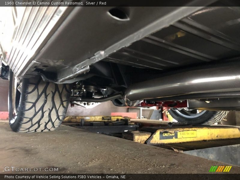 Silver / Red 1960 Chevrolet El Camino Custom Restomod