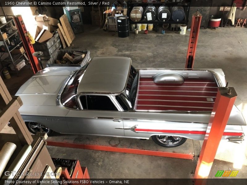 Silver / Red 1960 Chevrolet El Camino Custom Restomod