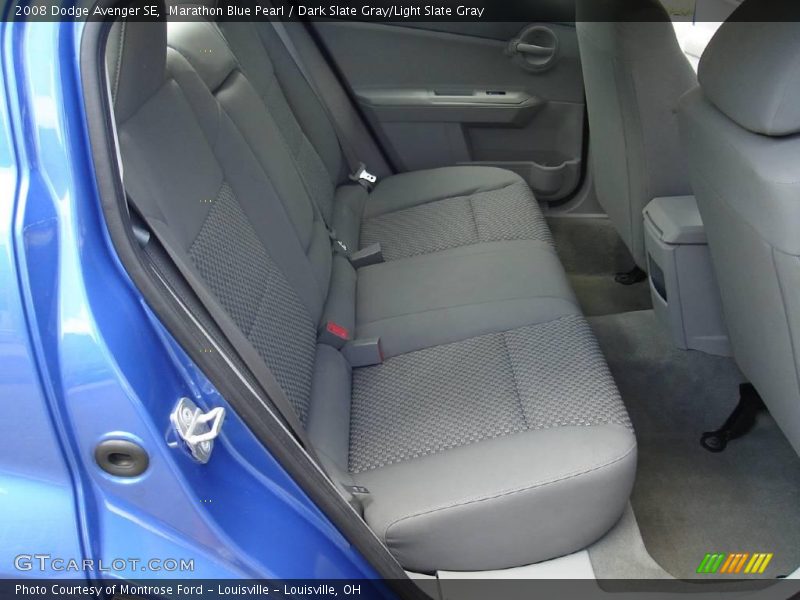 Marathon Blue Pearl / Dark Slate Gray/Light Slate Gray 2008 Dodge Avenger SE