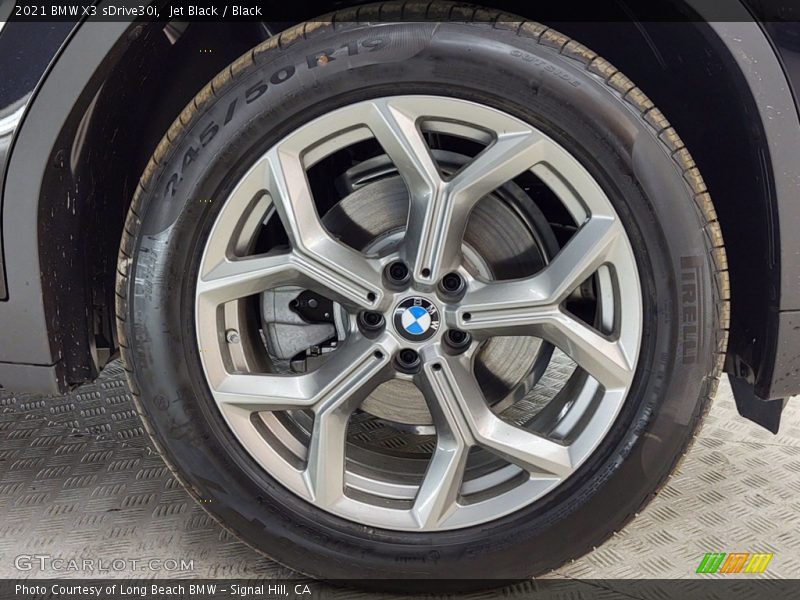 Jet Black / Black 2021 BMW X3 sDrive30i