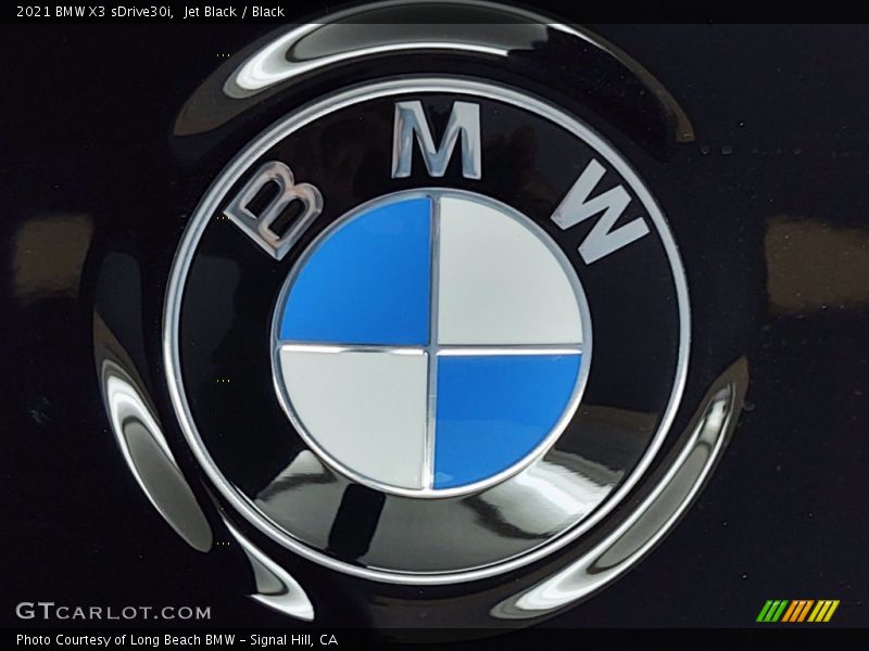 Jet Black / Black 2021 BMW X3 sDrive30i