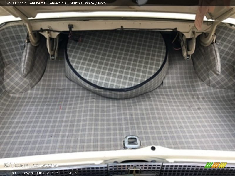  1958 Continental Convertible Trunk
