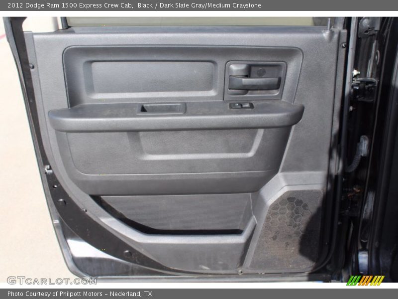 Black / Dark Slate Gray/Medium Graystone 2012 Dodge Ram 1500 Express Crew Cab