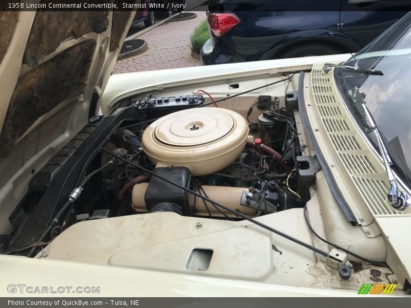  1958 Continental Convertible Engine - 430 cid OHV 16-Valve V8
