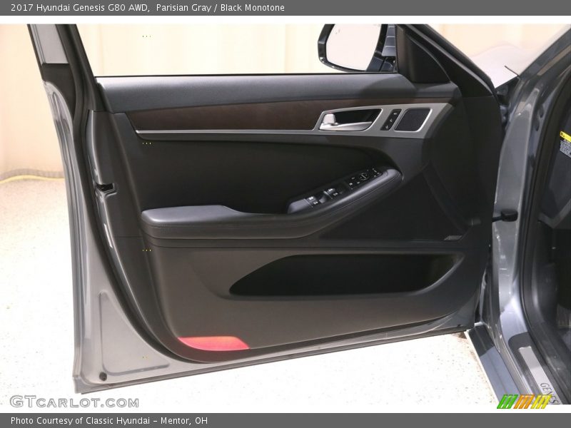 Parisian Gray / Black Monotone 2017 Hyundai Genesis G80 AWD