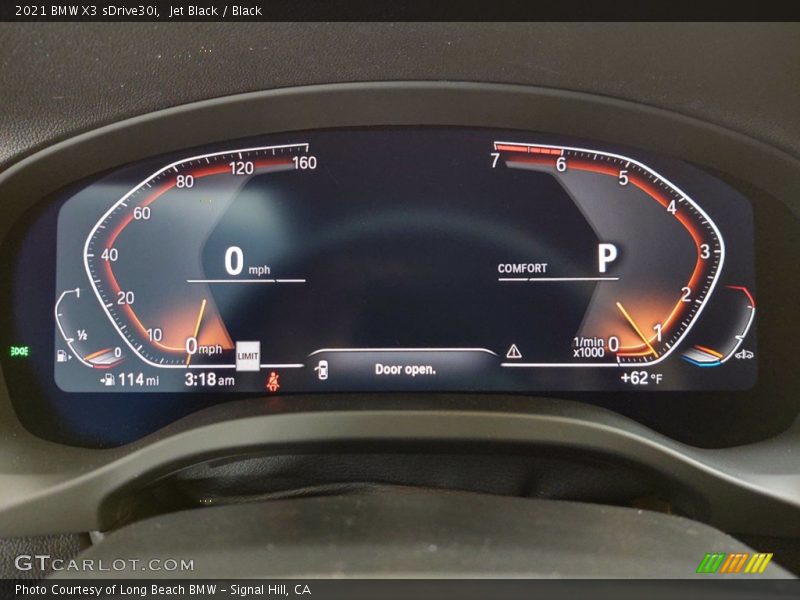 Jet Black / Black 2021 BMW X3 sDrive30i