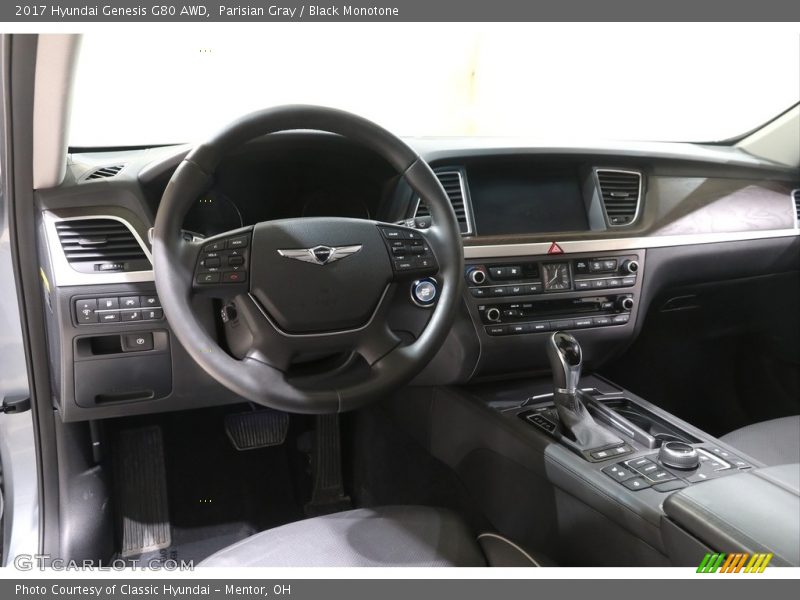 Parisian Gray / Black Monotone 2017 Hyundai Genesis G80 AWD
