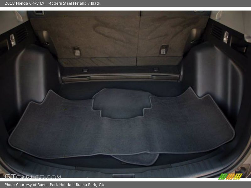 Modern Steel Metallic / Black 2018 Honda CR-V LX