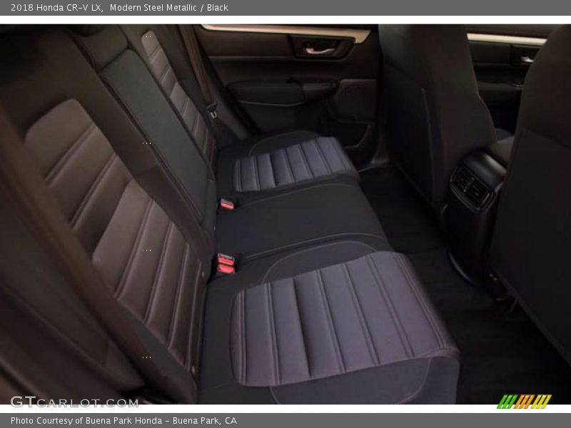 Modern Steel Metallic / Black 2018 Honda CR-V LX