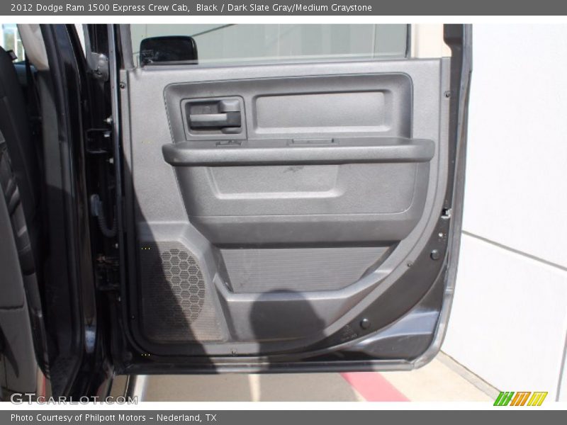 Black / Dark Slate Gray/Medium Graystone 2012 Dodge Ram 1500 Express Crew Cab