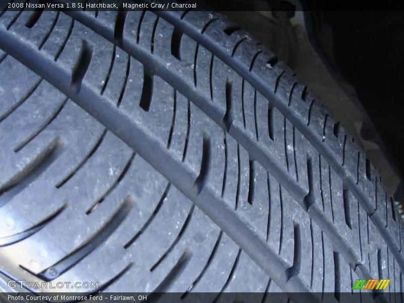 Magnetic Gray / Charcoal 2008 Nissan Versa 1.8 SL Hatchback