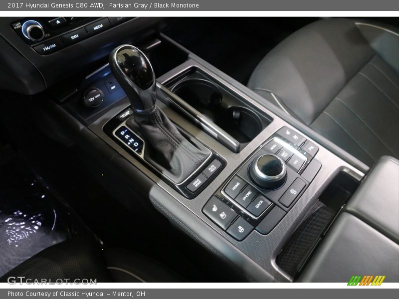 Parisian Gray / Black Monotone 2017 Hyundai Genesis G80 AWD